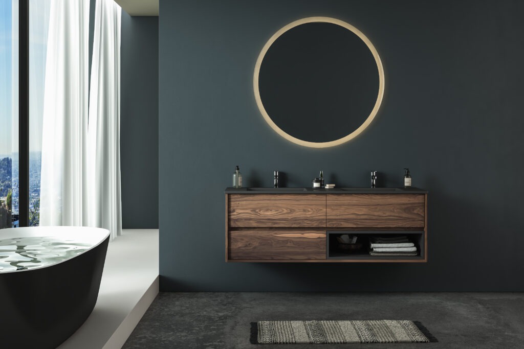 Modernes Badezimmer vom Meisterbetrieb Kelm in Peine